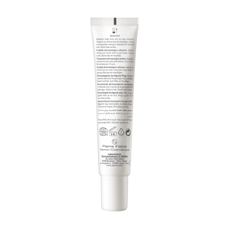 Aderma A-d Biology Calm Trattamento Lenitivo 40 Ml