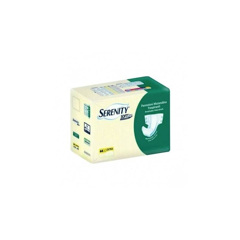 Pannolone Per Incontinenza Serenity Softdry Formato Extra Taglia Large 30 Pezzi