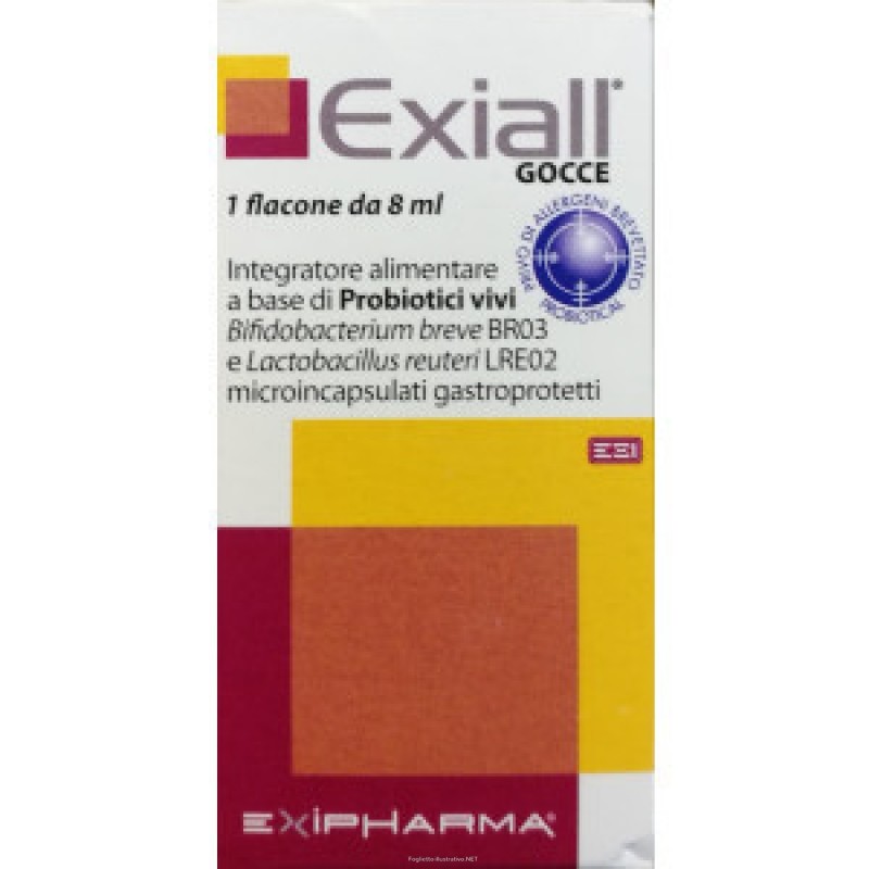 Exipharma Exiall Gocce 8 Ml