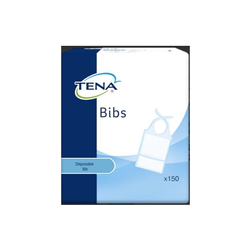 Essity Italy Bavagli Monouso Tena Bib Misura Small/media 150 Pezzi