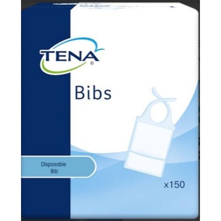 Essity Italy Bavagli Monouso Tena Bib Misura Small/media 150 Pezzi