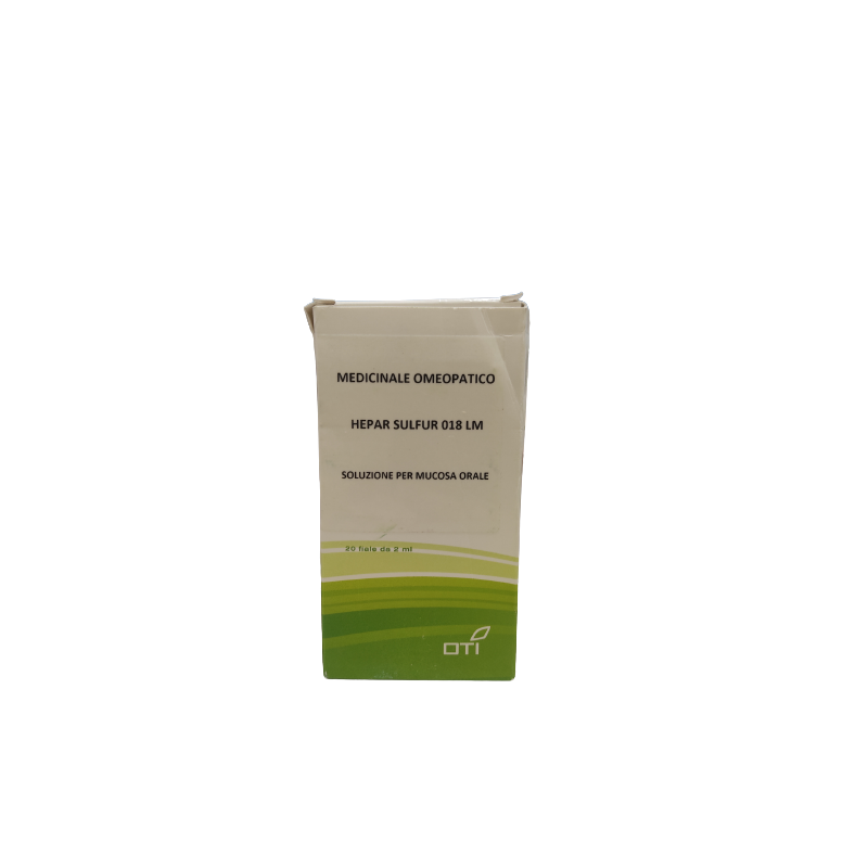 Oti Hepar Sulfur 018lm Pl 20f 2ml