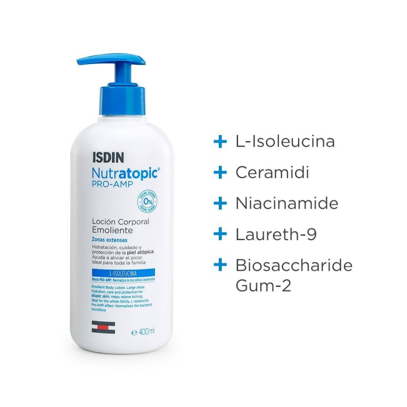 Isdin Nutratopic Pro-amp Lozione 400 Ml