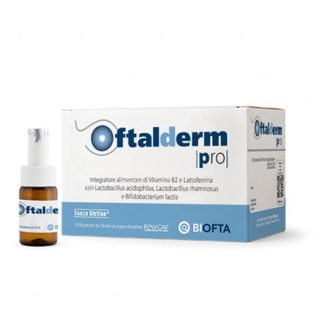 Biodue Oftalderm Pro 15 Fiale Rewcap