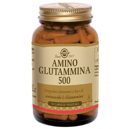 Solgar It. Multinutrient Amino Glutammina 500 50 Capsule Vegetali