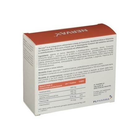 Pl Pharma Nervax 20 Bustine