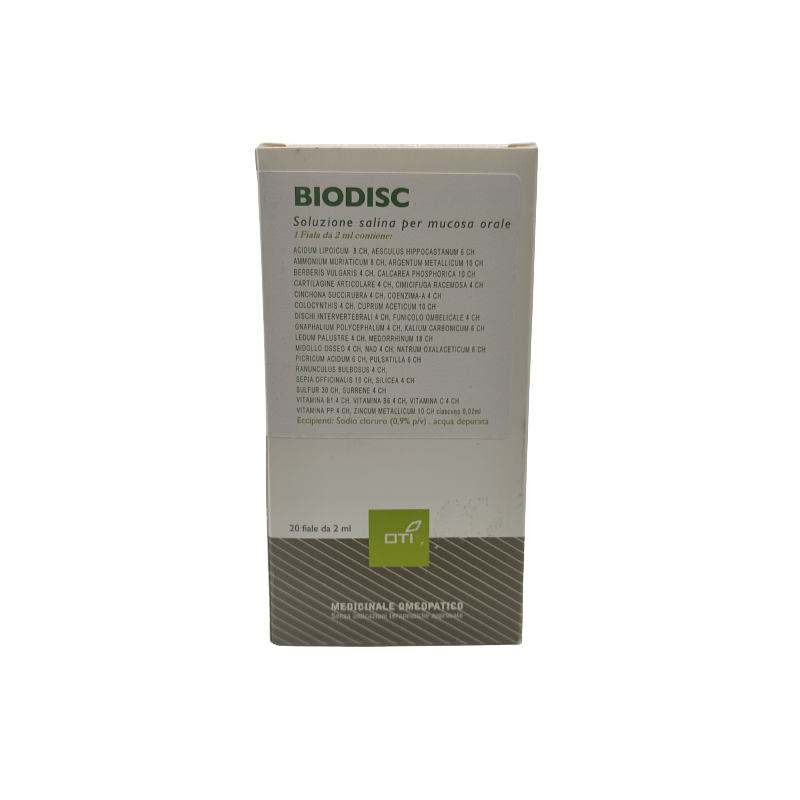 Oti Biodisc Composto 20f Fisx2ml