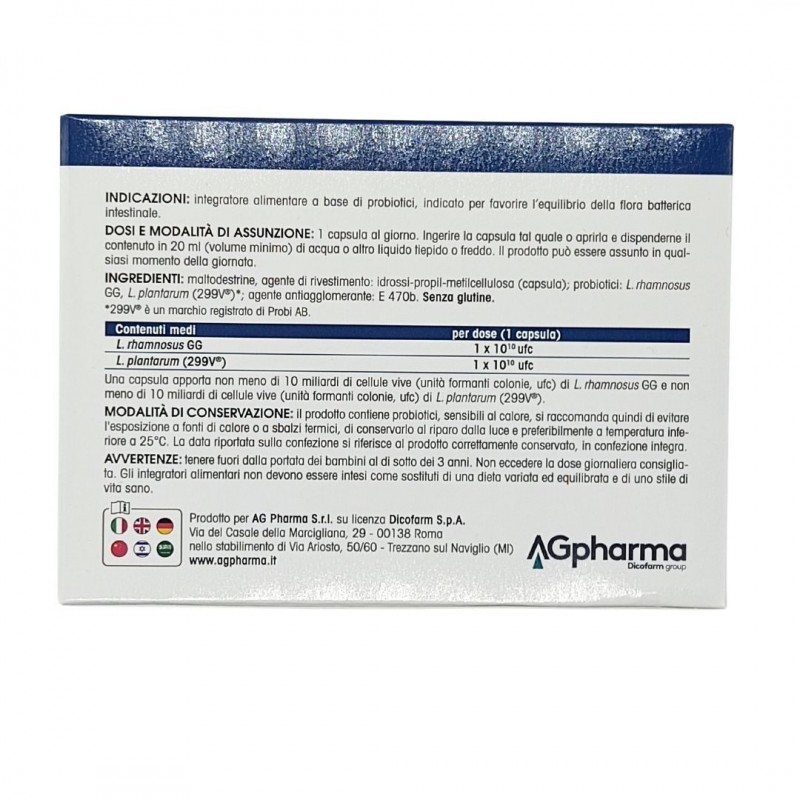 Ag Pharma Dicoflor Ibsplus 20 Capsule