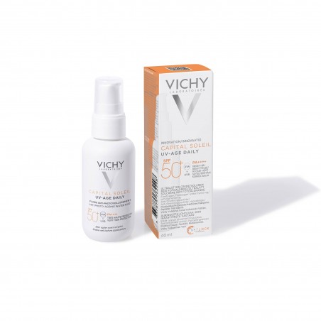 Vichy Capital Soleil Uv-age Fluido Anti-fotoinvecchiamento Spf50+ 40 Ml