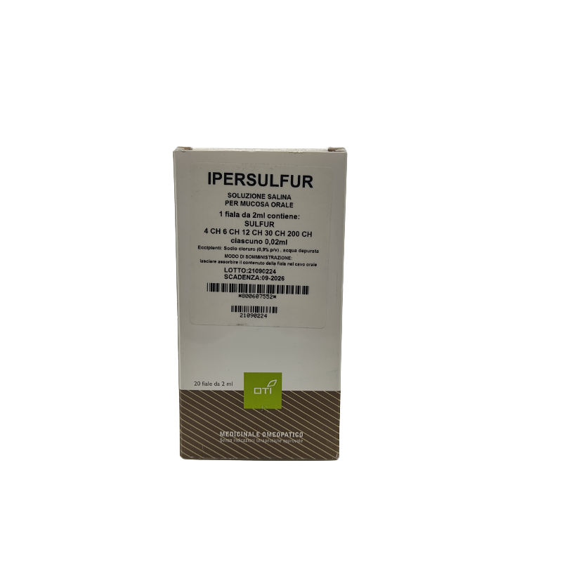 Oti Ipersulfur Comp 20f Fisx2ml