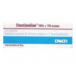 Fitostimoline Crema Farmaco Cicatrizzante per Ferite 32 Grammi Damor