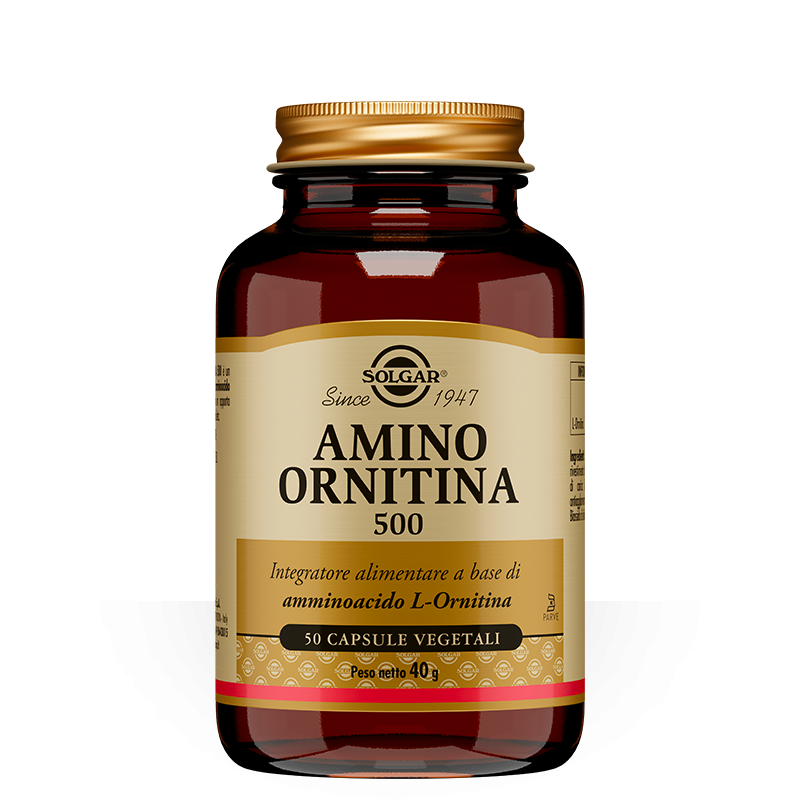 Solgar It. Multinutrient Amino Ornitina 500 50 Capsule Vegetali