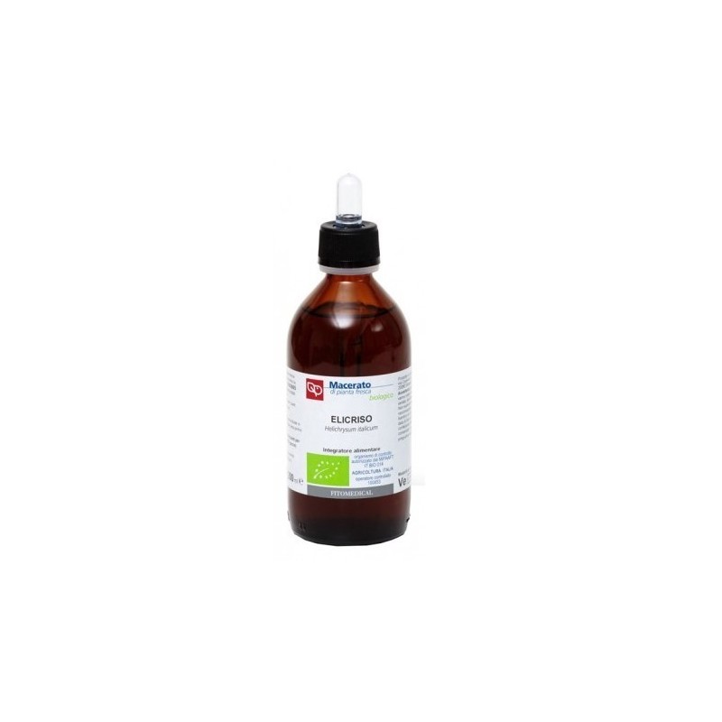 Fitomedical Elicriso Tintura Madre 200 Ml Bio