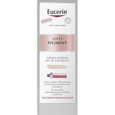 Beiersdorf Eucerin Anti-pigment Giorno Spf30 Colorato Light 50 Ml
