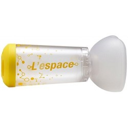 Air Liquide Medical Syst. Camera Distanziatrice Per Erogatori Spray Predosati L'espace 220ml Pediatrico Spazio Morto 49ml Con Ma