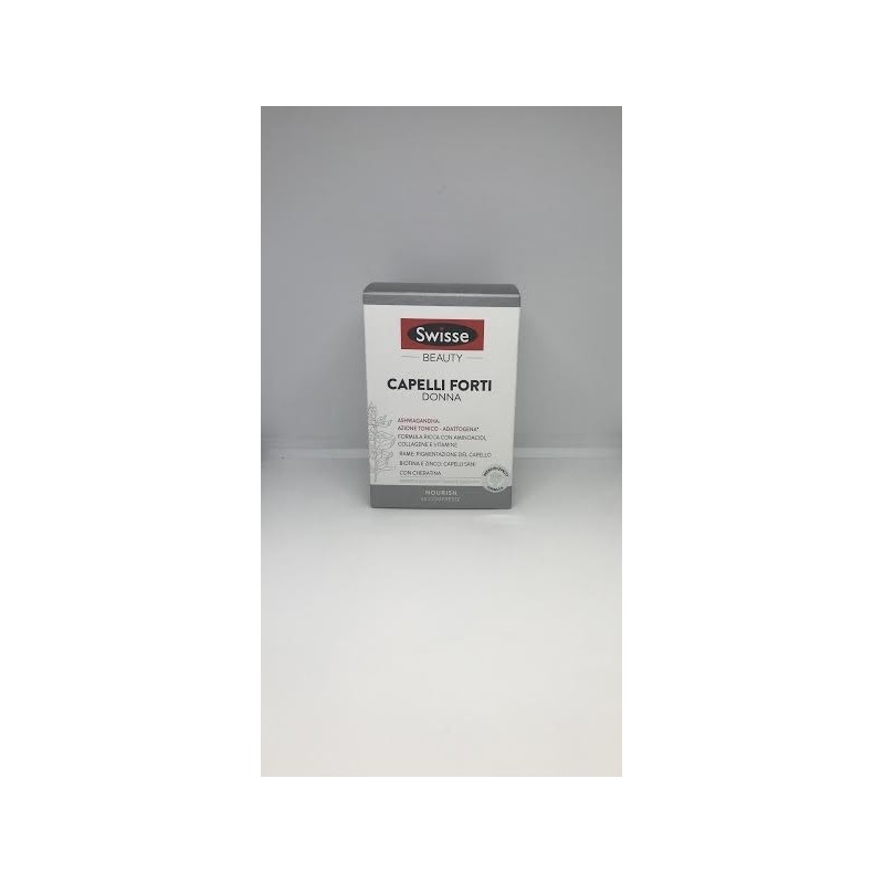 Health And Happiness It. Swisse Capelli Forti Donna 30 Compresse
