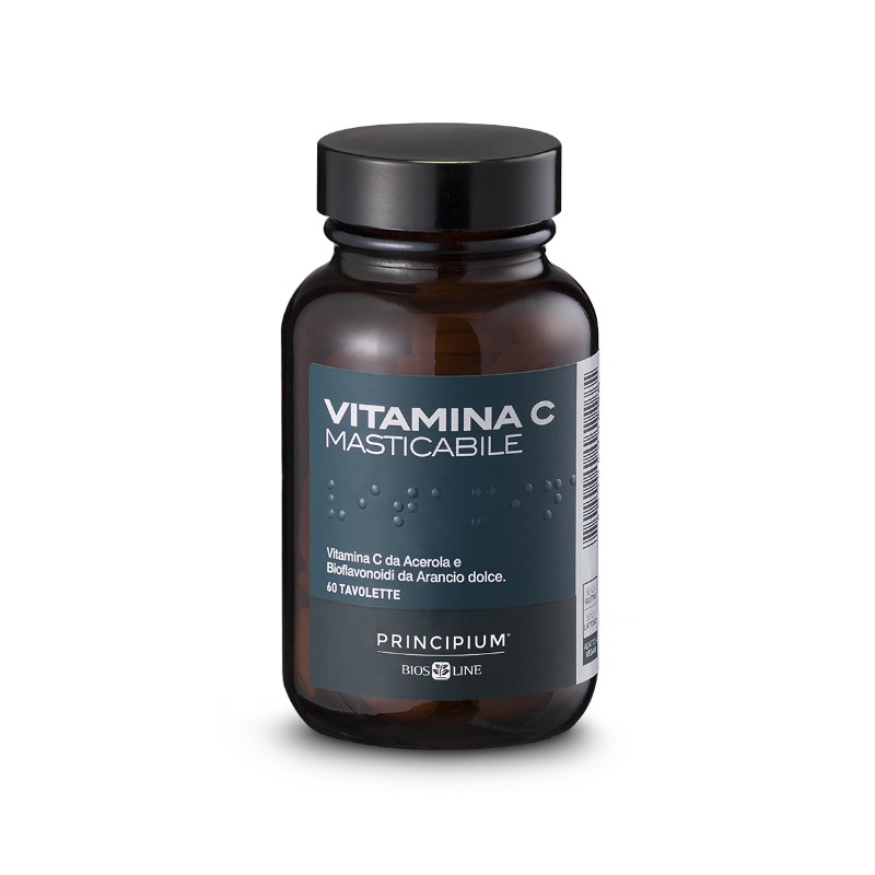 Bios Line Principium Vitamina C Masticabile 120 Compresse Masticabili per le difese immunitarie