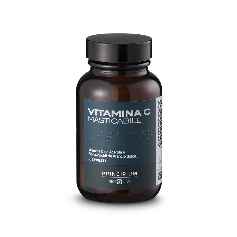 Bios Line Principium Vitamina C Masticabile da Acerola 120 Tavolette