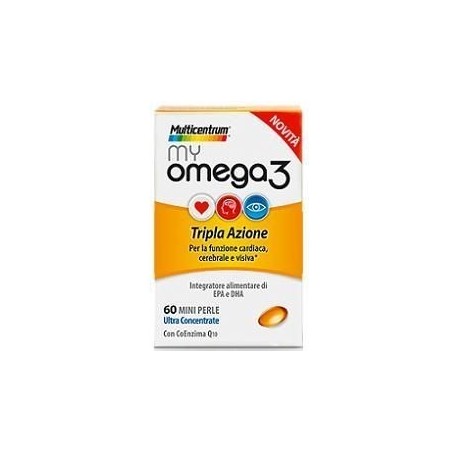 Haleon Italy Multicentrum Cuore Mente E Vista Boost Omega 3 60 Mini Perle