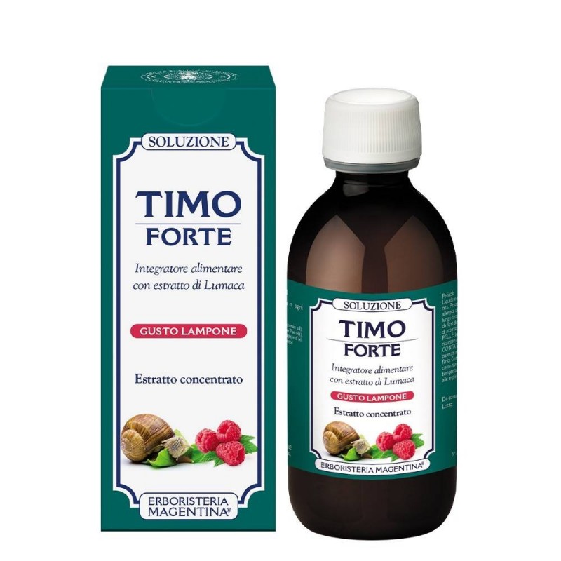 Erboristeria Magentina Timo Forte Bava Lumaca Soluzione 150 Ml