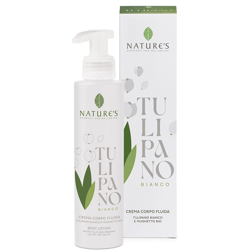 Bios Line Nature's Tulipano Bianco Crema Corpo Fluida 150 Ml