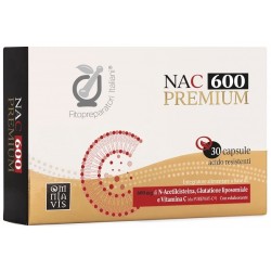 NAC 600 Premium Integratore Antiossidante 30 Capsule Fitopreparatori Italiani