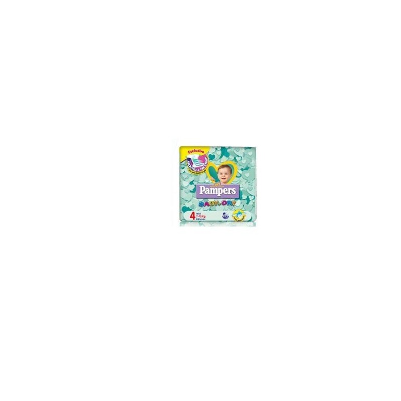 Fater Pampers Baby Dry Downcount Maxi Pd 52 Pezzi