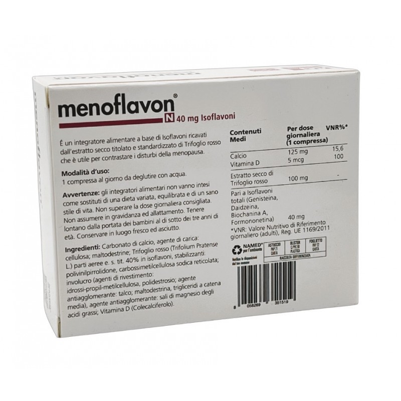 Named Menoflavon N 60 Compresse