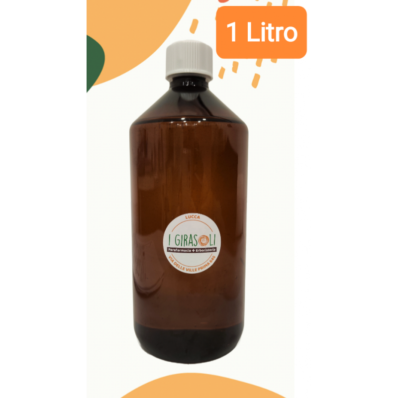 ribes nero gemmoderivato in flacone di PET da 1000 ml con tappo bianco a sigillo