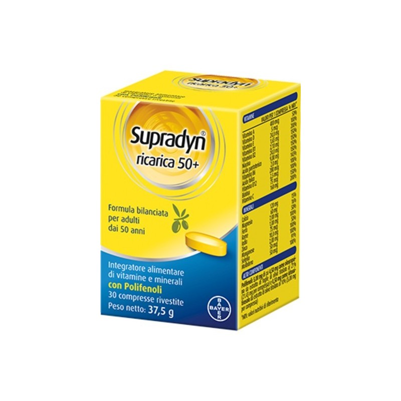 Bayer Supradyn Ricarica 50+ 90 Compresse Rivestite