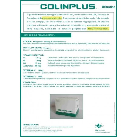 Farmaplus Italia Colinplus 30 Bustine