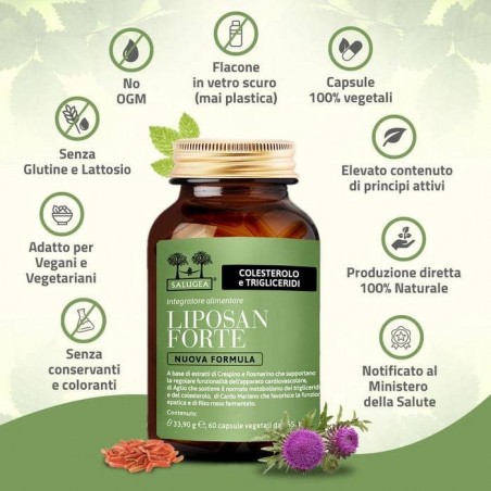 Salugea Liposan Forte Nuova Formula 60 Capsule