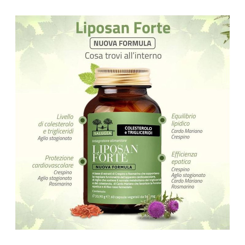Salugea Liposan Forte Nuova Formula 60 Capsule