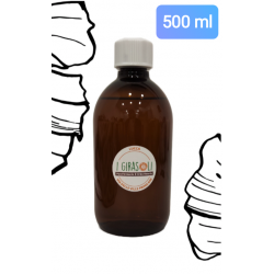 calendula tintura madre in flacone di PET da 500 ml con tappo a sigillo