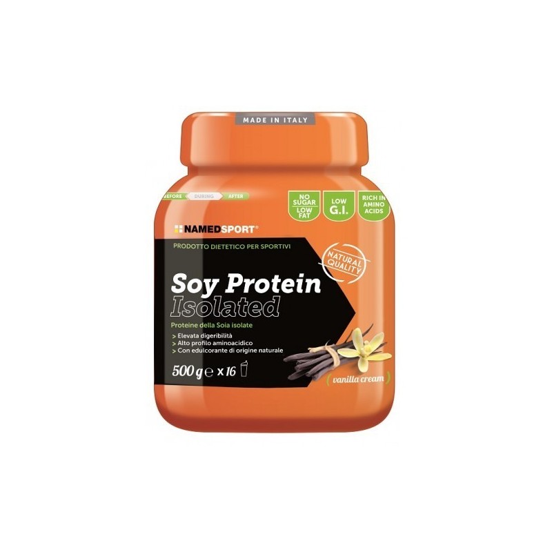 Namedsport Soy Protein Isolate Delicious Chocolate Polvere 500 G