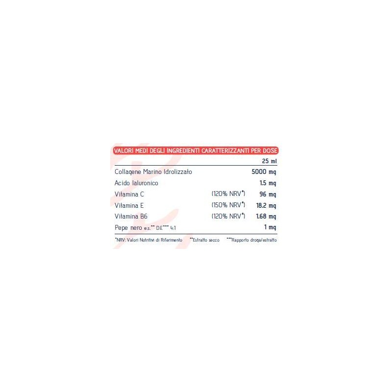 Optima Naturals Collagene Marino Idrolizzato Liquido Pronto Da Bere 500 Ml