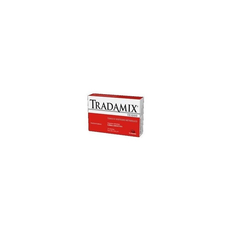 Tradapharma D. O. O. Tradamix Tx 1000 Astuccio 16 Compresse Due Blister 8 Compresse