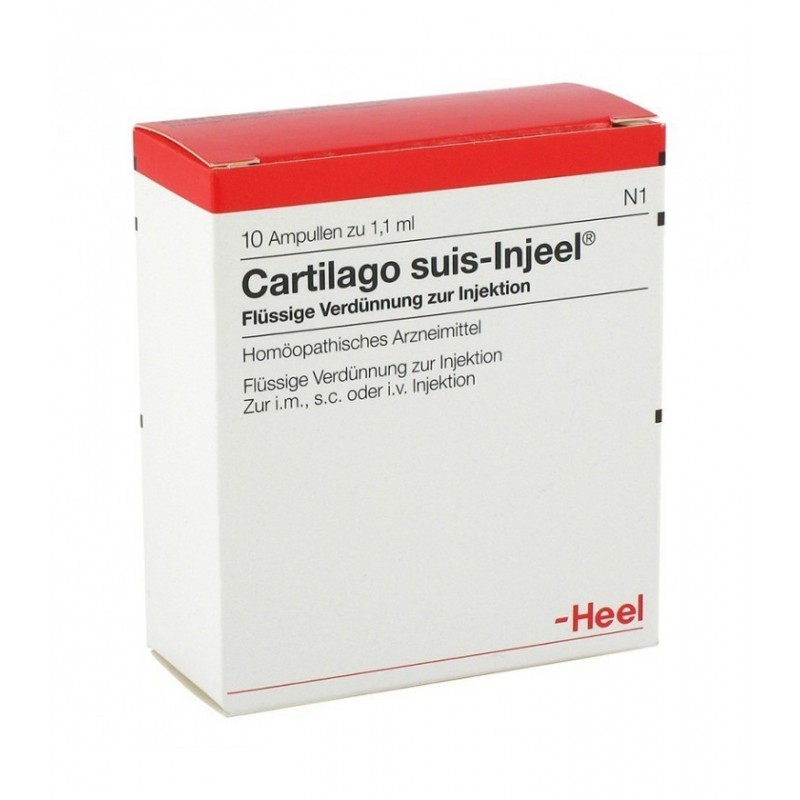 Guna Heel Cartilago Suis Injeel 10 Fiale