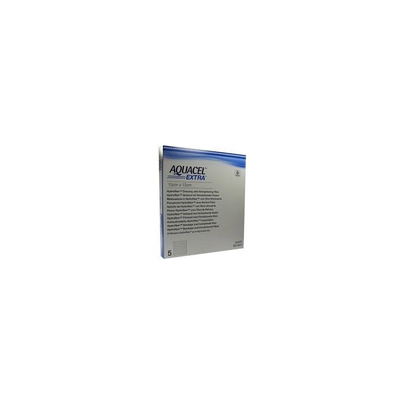Convatec Italia Medicazione In Tecnologia Hydrofiber In Carbossimetilcellulosa Sodica E Cellulosa Rigenerata Aquacel Extra 15x15