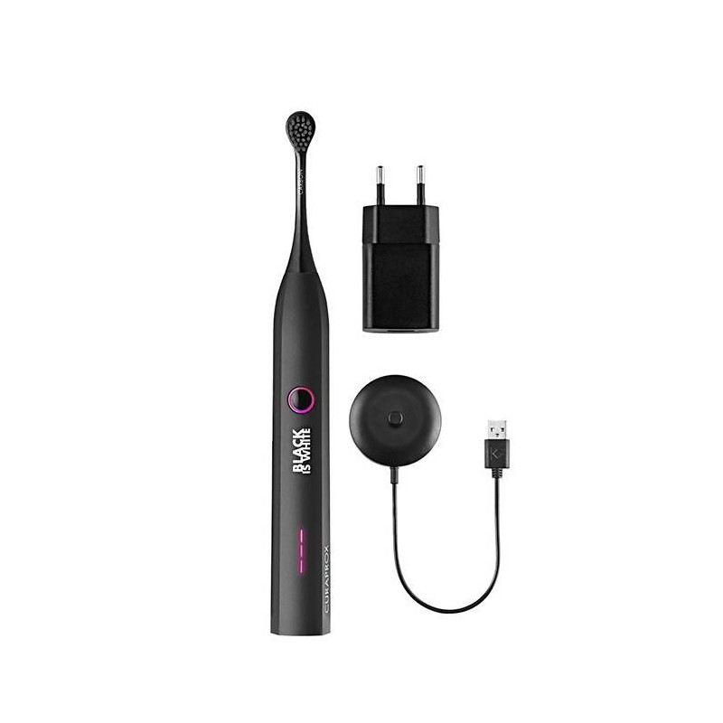 Curaden Ag Curaprox Hydrosonic Black Is White Spazzolino Sonico