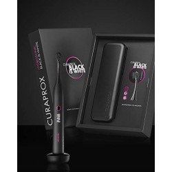 Curaden Ag Curaprox Hydrosonic Black Is White Spazzolino Sonico