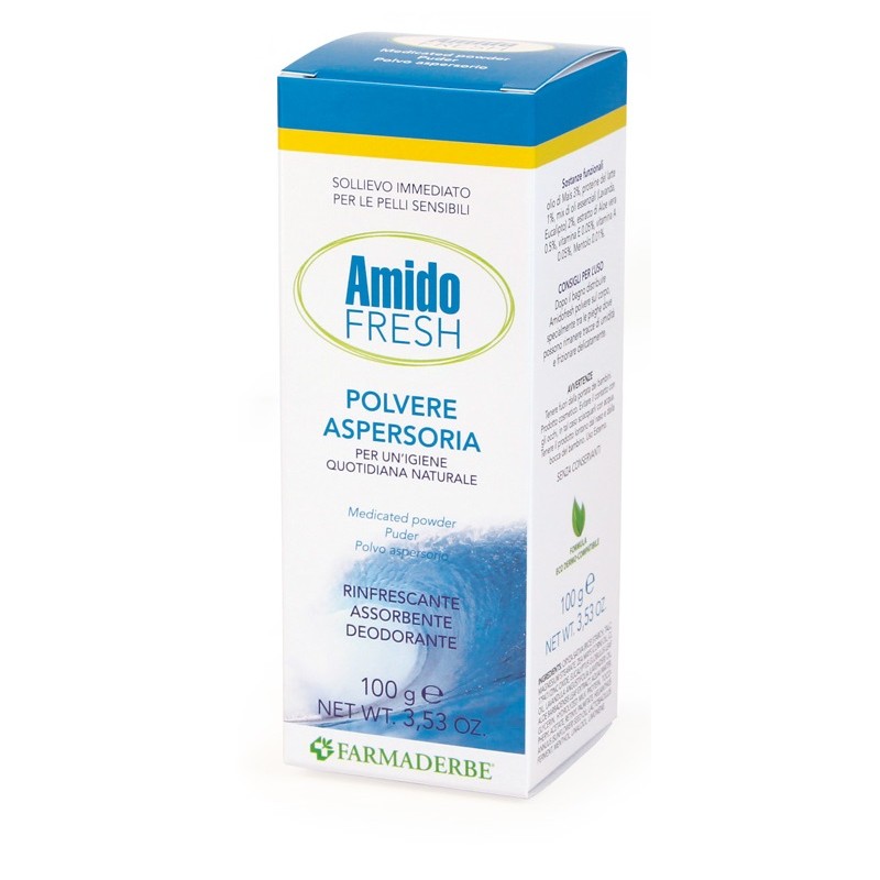 Farmaderbe Amido Fresh Polvere Aspersoria 100 G