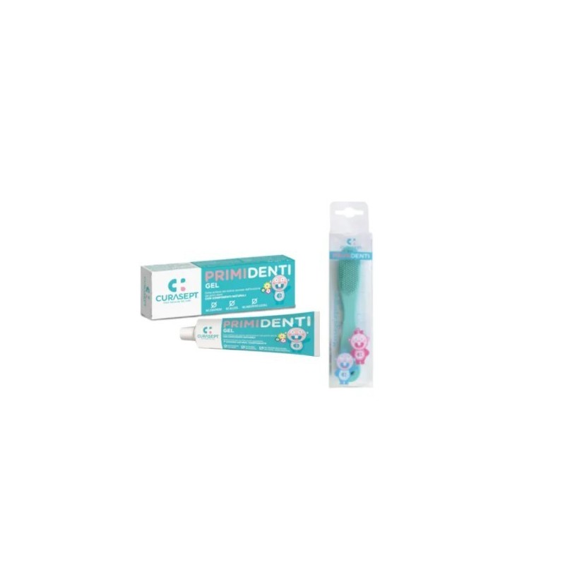 Curasept Gel Primi Denti 20 Ml + Massaggiagengive