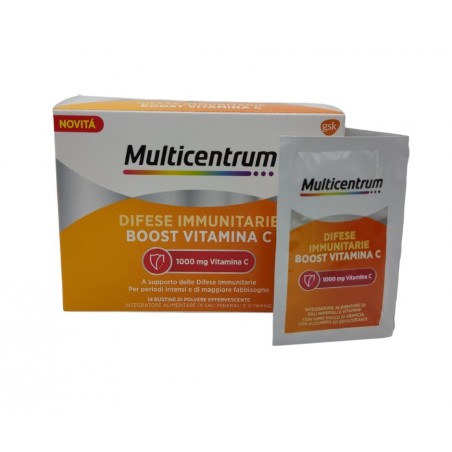 Haleon Italy Multicentrum Difese Immunitarie Boost Vitamina C 14 Bustine