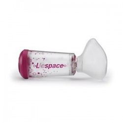 Air Liquide Medical Syst. Camera Distanziatrice Per Erogatori Spray Predosati L'espace 220ml Per Adulti Spazio Morto 88ml Con Ma