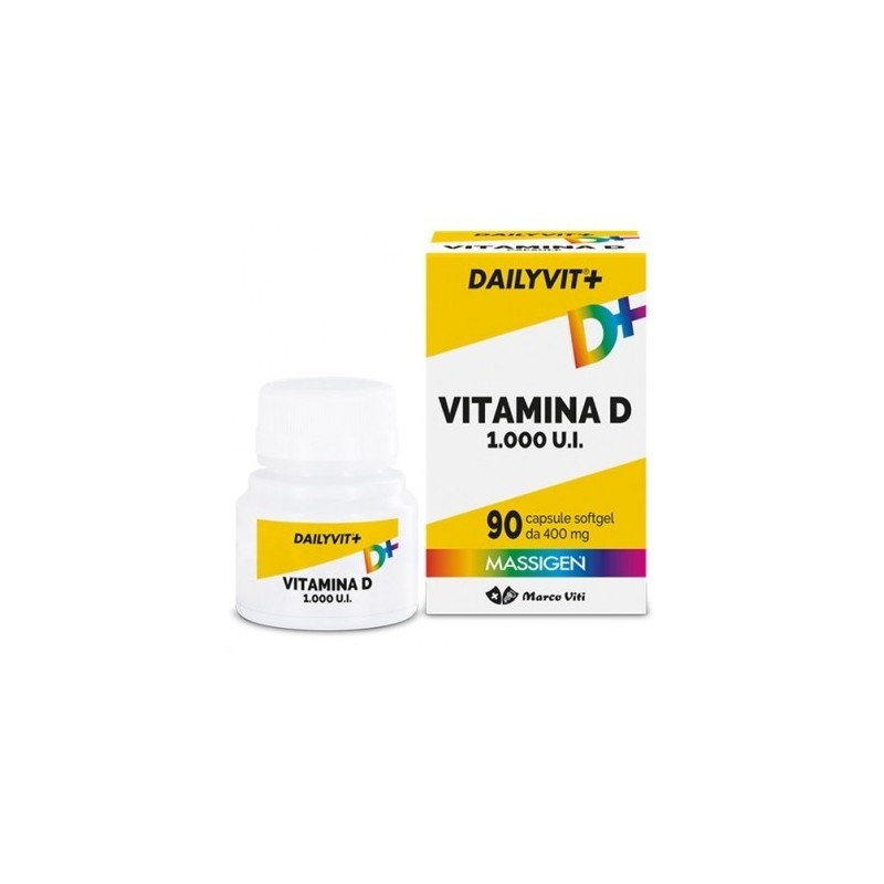 Marco Viti Farmaceutici Massigen Vitamina D 2000 Ui 90 Capsule Softgel