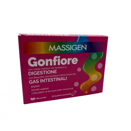 Marco Viti Farmaceutici Massigen Gonfiore 20 Stick Pack