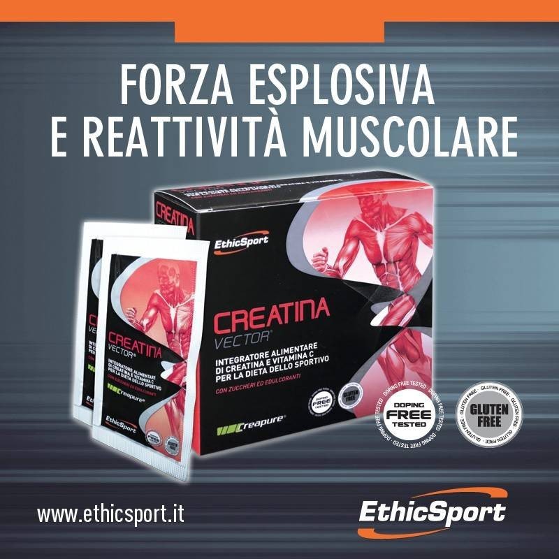Es Italia Brand Ethicsport Ethicsport Creatina Vector 20 Bustine 8 G
