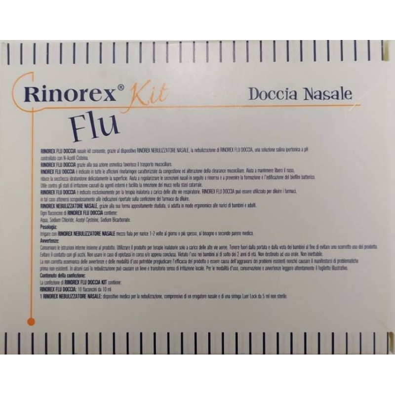 Stewart Italia Rinorex Flu Doccia Kit