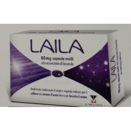 Dr. Willmar Schwabe Gmbh&co. Kg Laila, Capsule Molli Olio Essenziale Di Lavanda